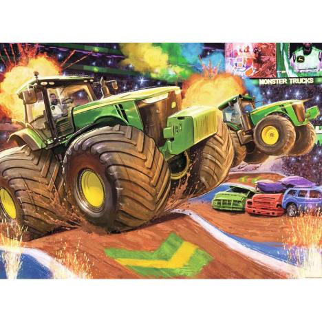 John Deere Big Wheels XXL 100pc Jigsaw Puzzle Extra Image 1